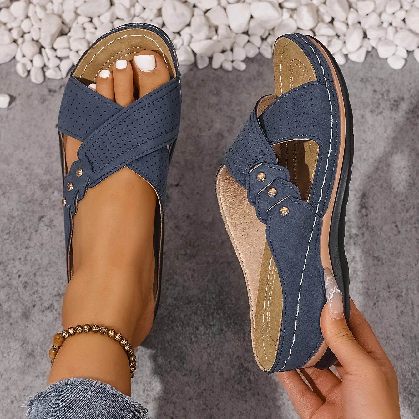 Alani - Orthopaedic Wedge Sandals