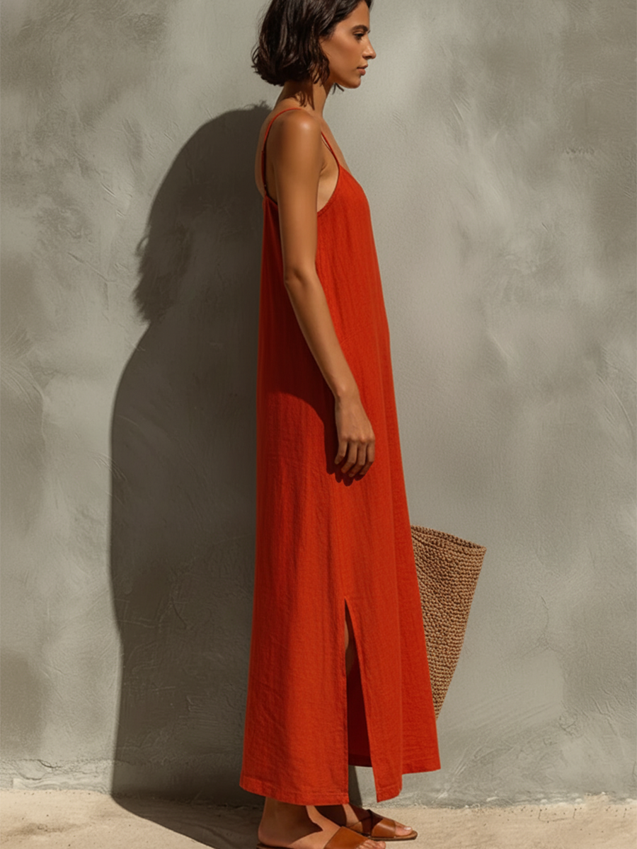 Aislin - Relaxed Boho Maxi Dress