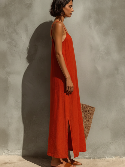 Aislin - Relaxed Boho Maxi Dress