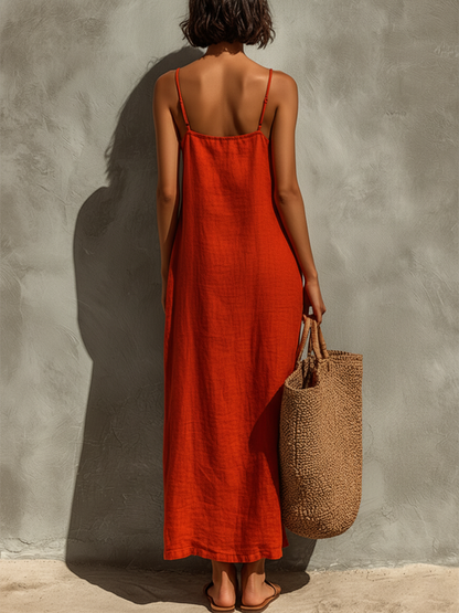 Aislin - Relaxed Boho Maxi Dress