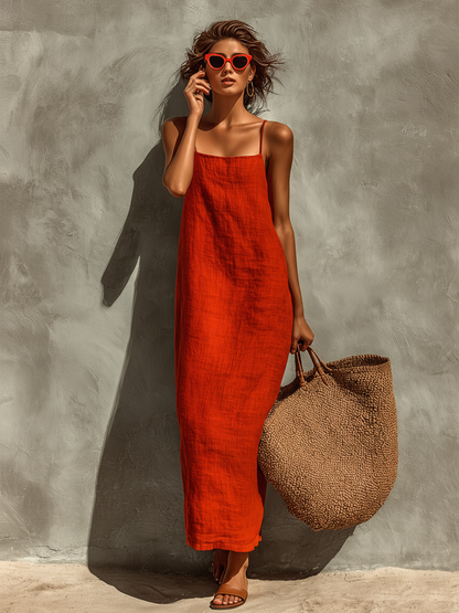 Aislin - Relaxed Boho Maxi Dress