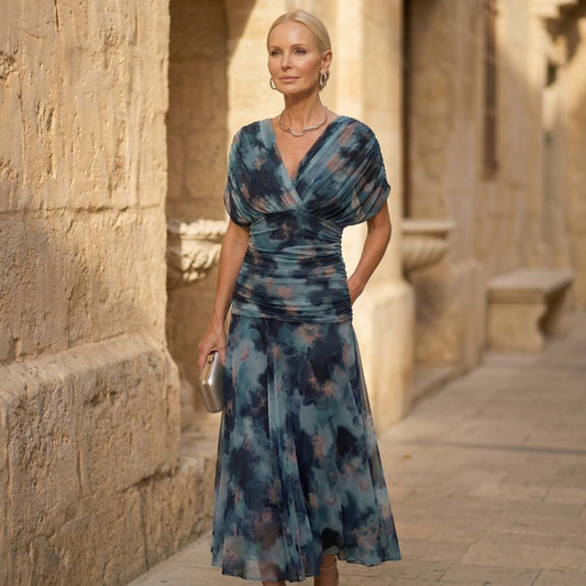 Amélie67 - Flowing Chiffon Midi Dress