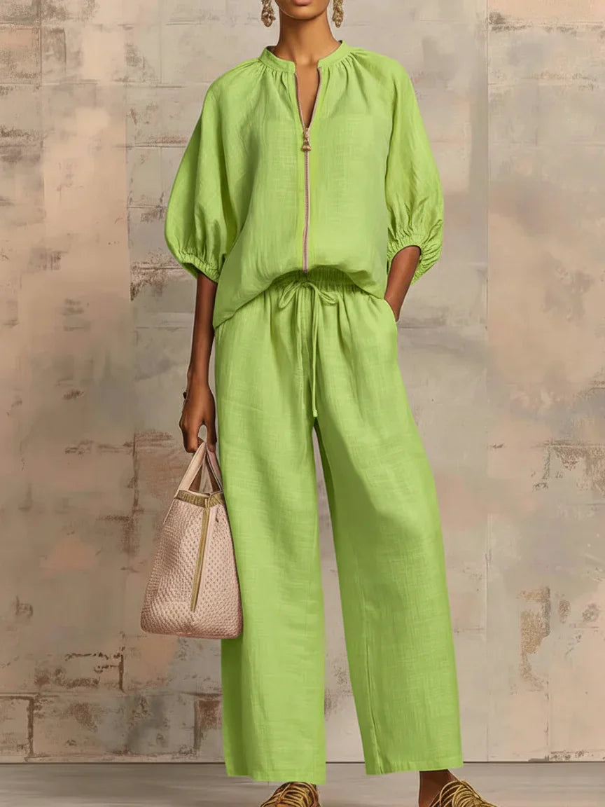 Avani - Relaxed Shirt & Pants Set