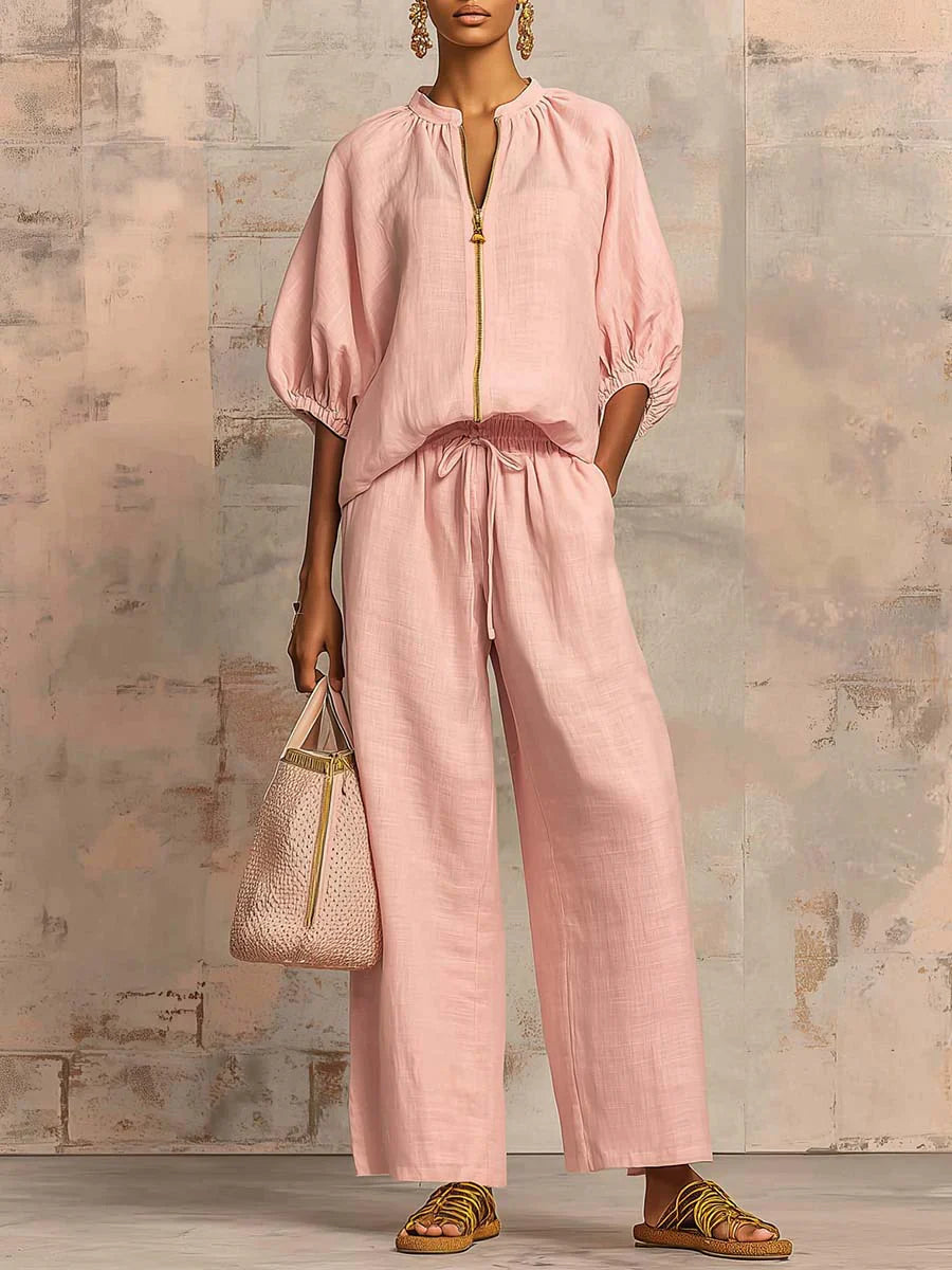 Avani - Relaxed Shirt & Pants Set