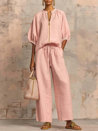 Avani - Relaxed Shirt & Pants Set