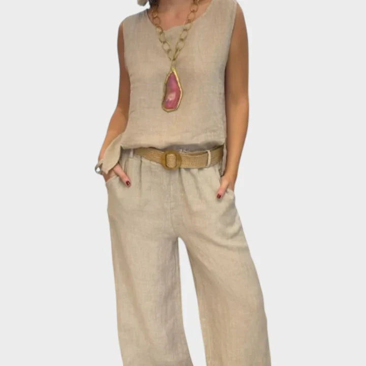 Calista - Bohemian Top & Pants Set