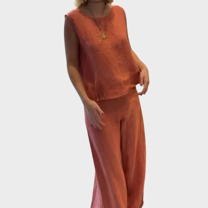 Calista - Bohemian Top & Pants Set
