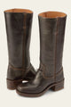 Women's knee-high western cowboy boots with square toe and block heel
