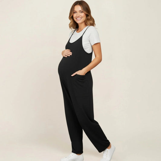 Cassandra - Maternity & Postpartum Jumpsuit