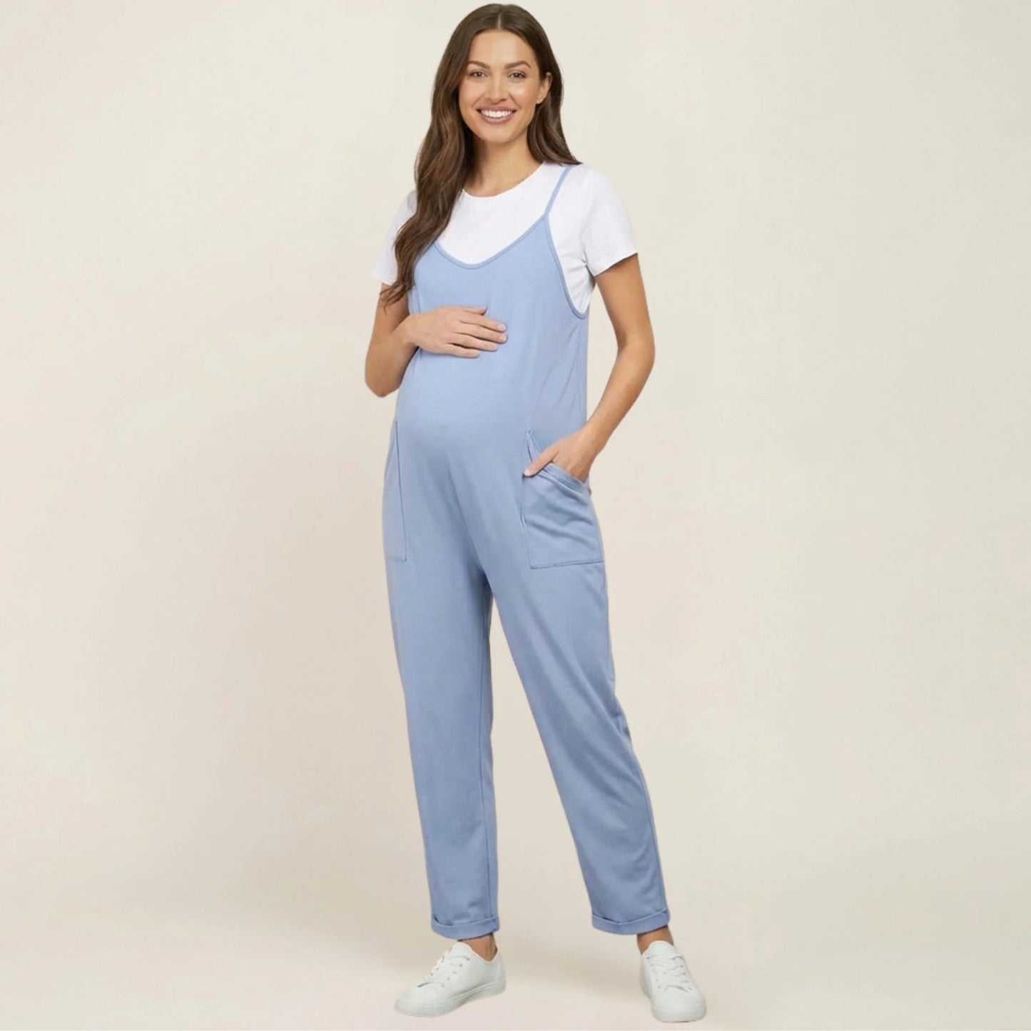 Cassandra - Maternity & Postpartum Jumpsuit
