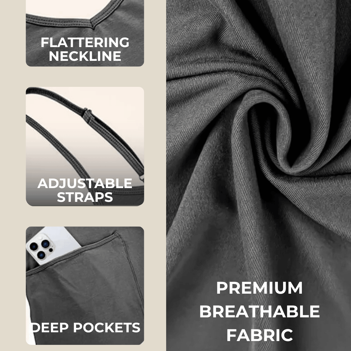 Cassandra - Maternity & Postpartum Jumpsuit