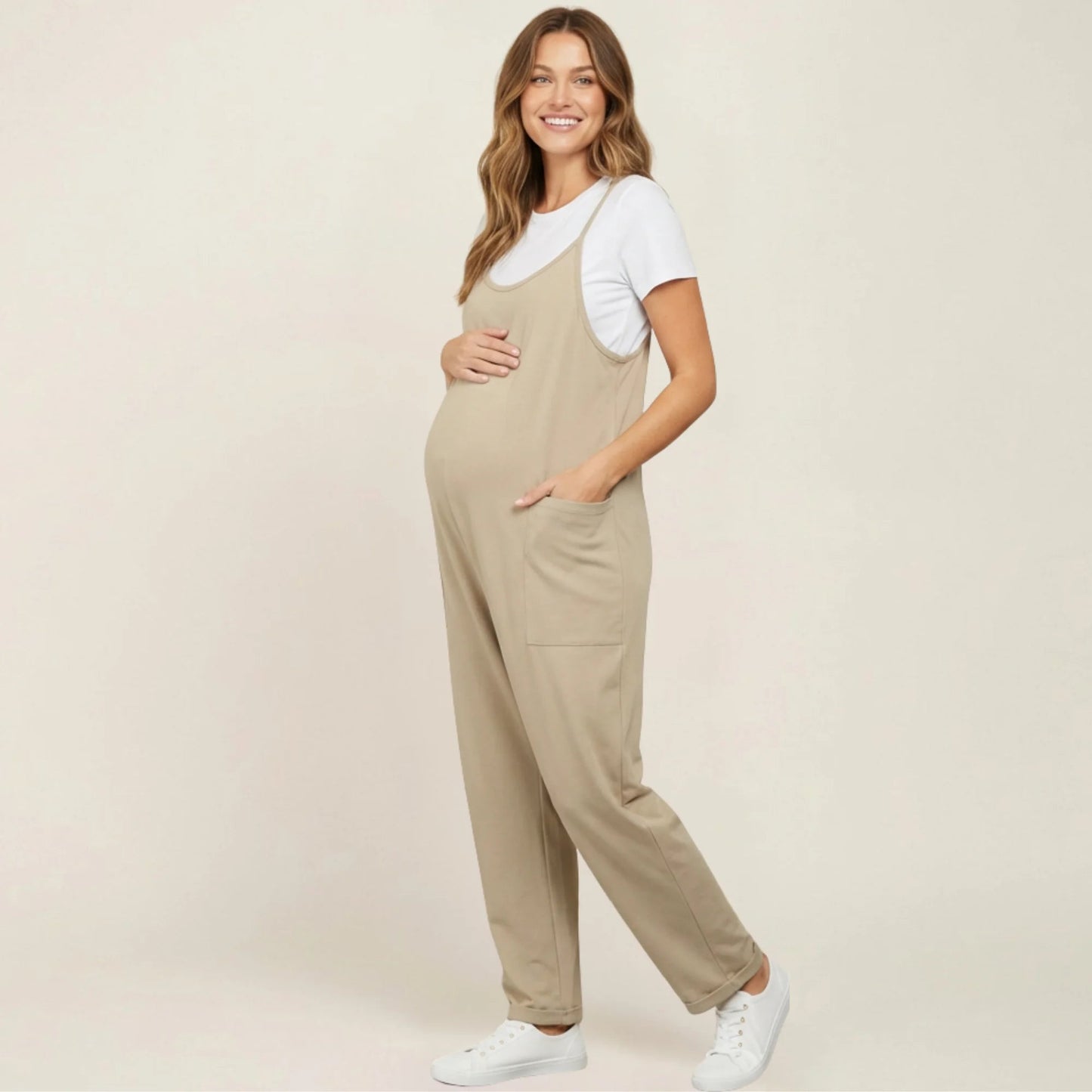 Cassandra - Maternity & Postpartum Jumpsuit