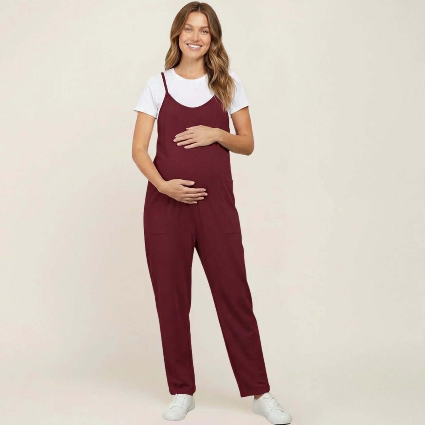 Cassandra - Maternity & Postpartum Jumpsuit