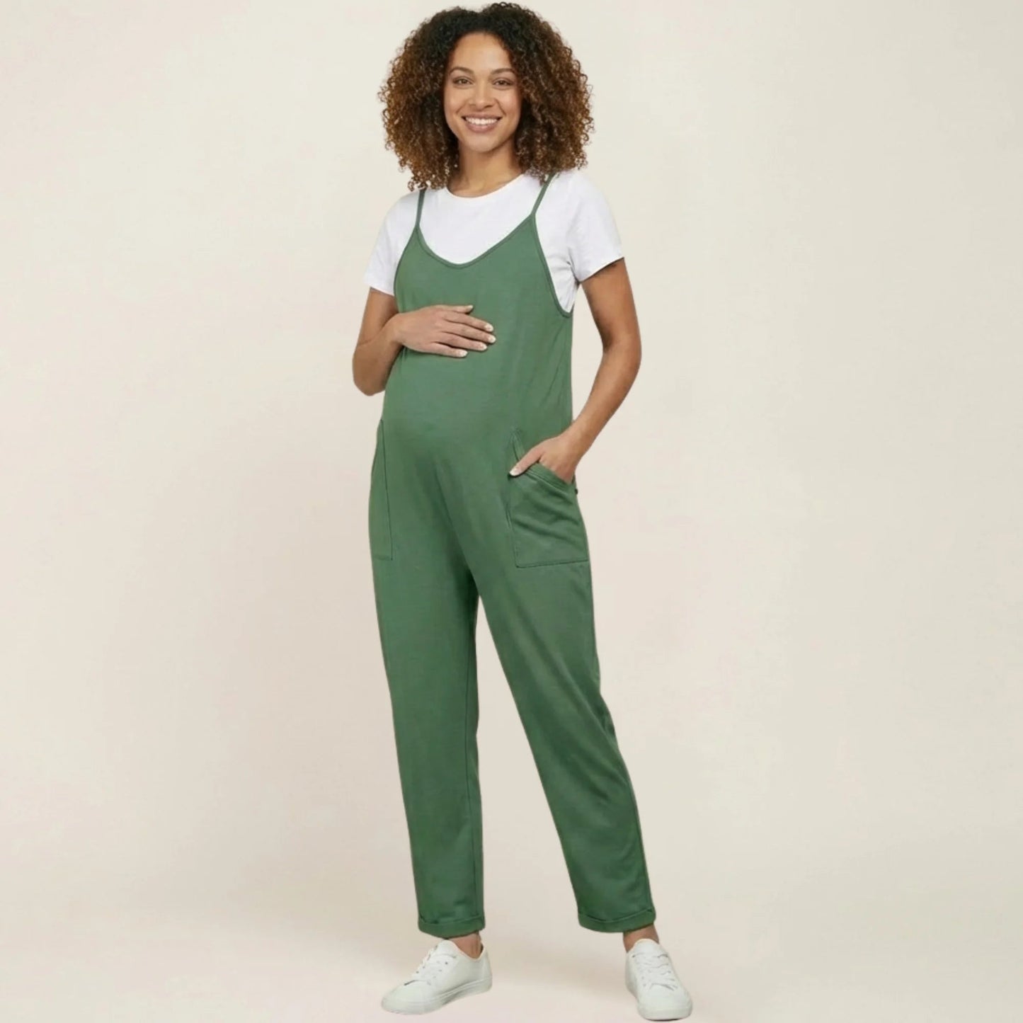 Cassandra - Maternity & Postpartum Jumpsuit