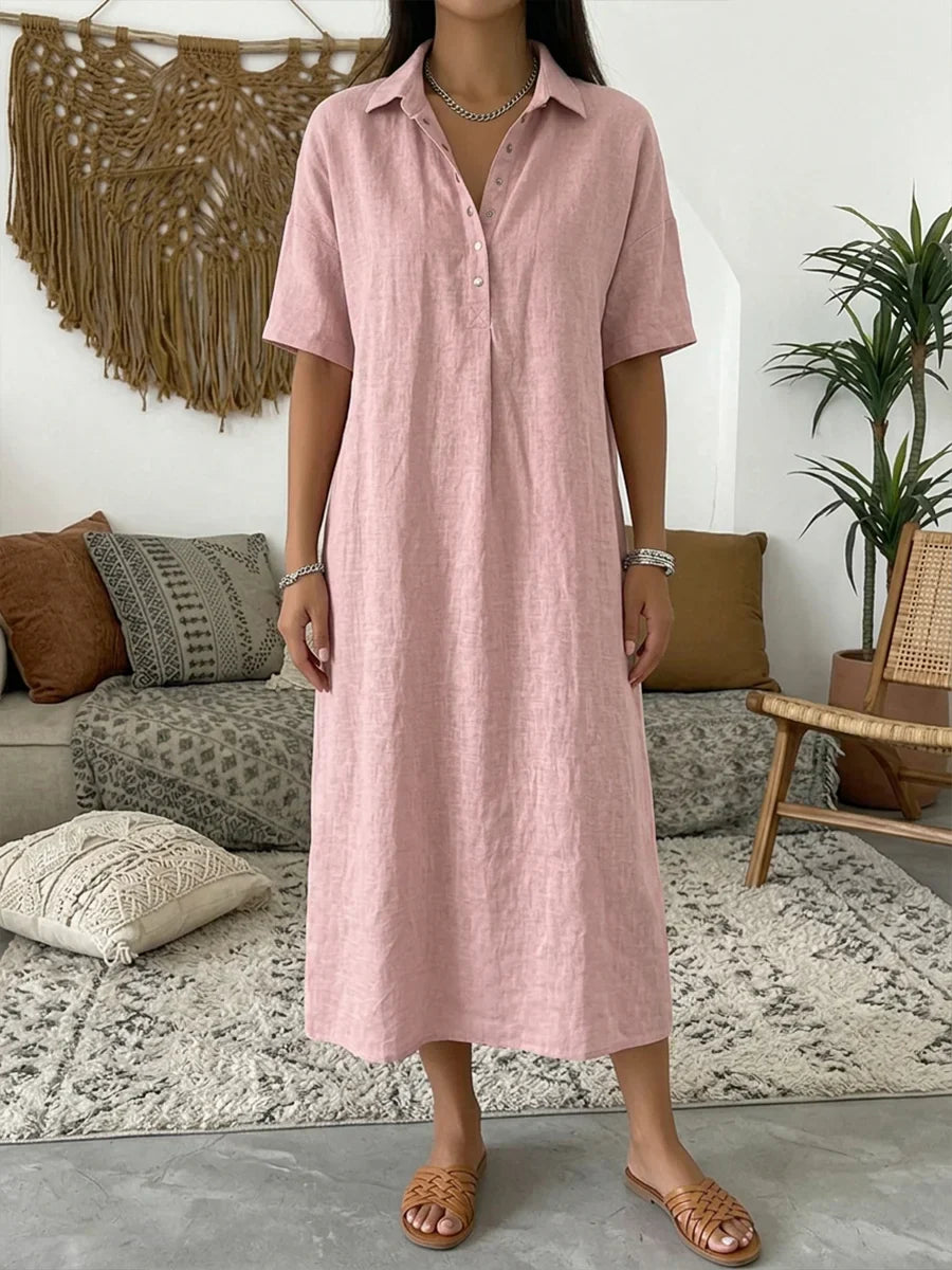 Briar - Polo Collar Casual Dress