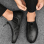 Men's slip-on sneakers with elastic toggle detail and round toe