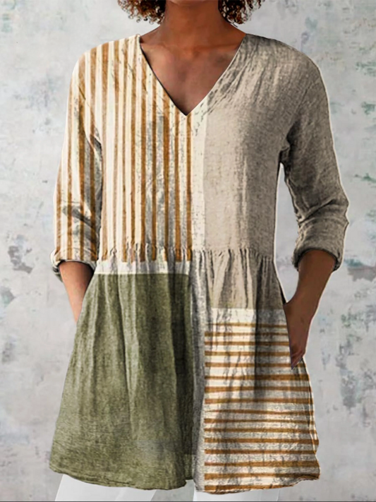 Clara - Flowy V-Neck Blouse