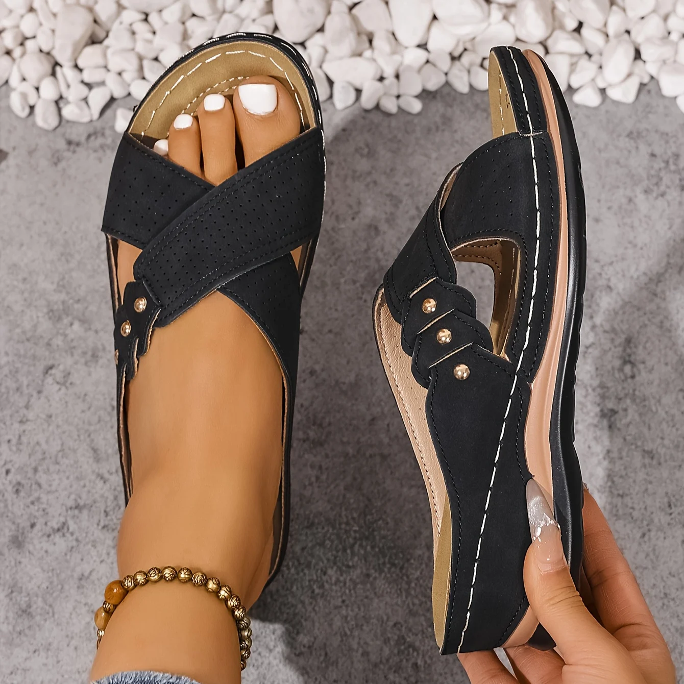 Alani - Orthopaedic Wedge Sandals