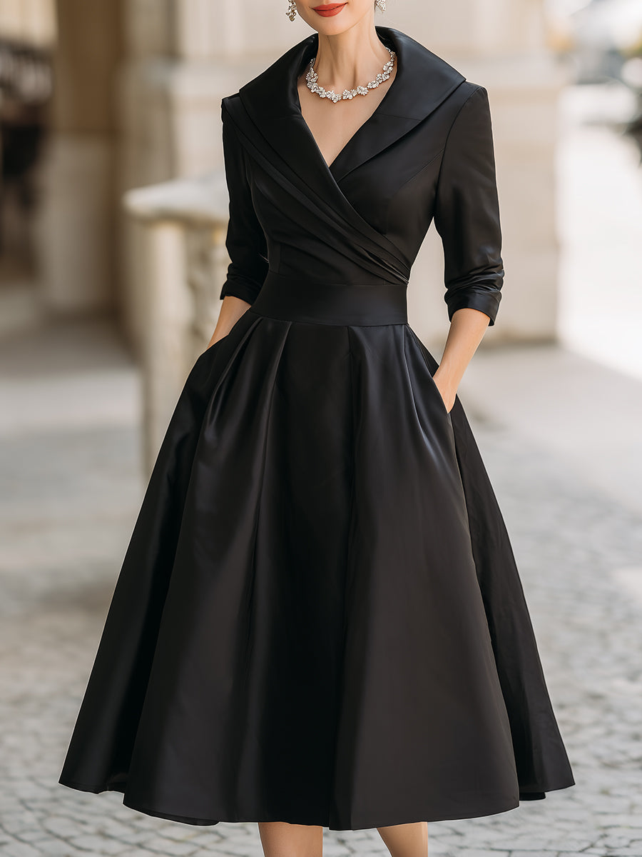 Eleonora - Elegant Midi Dress
