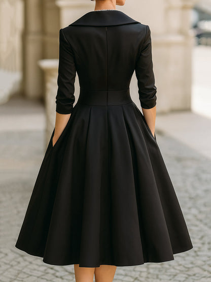 Eleonora - Elegant Midi Dress