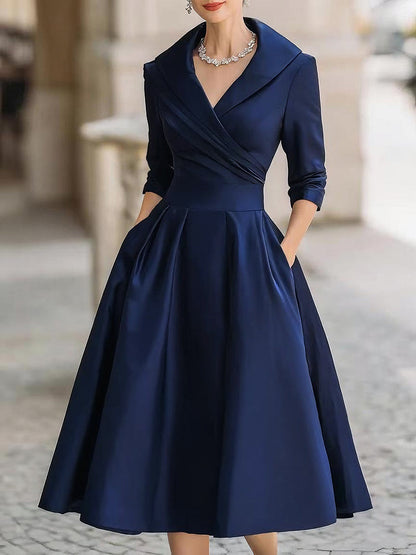 Eleonora - Elegant Midi Dress