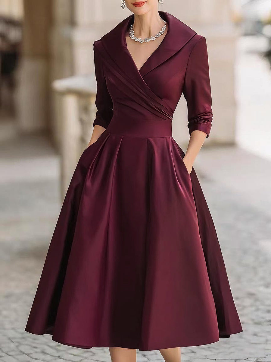 Eleonora - Elegant Midi Dress
