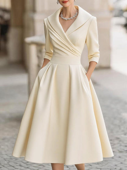 Eleonora - Elegant Midi Dress