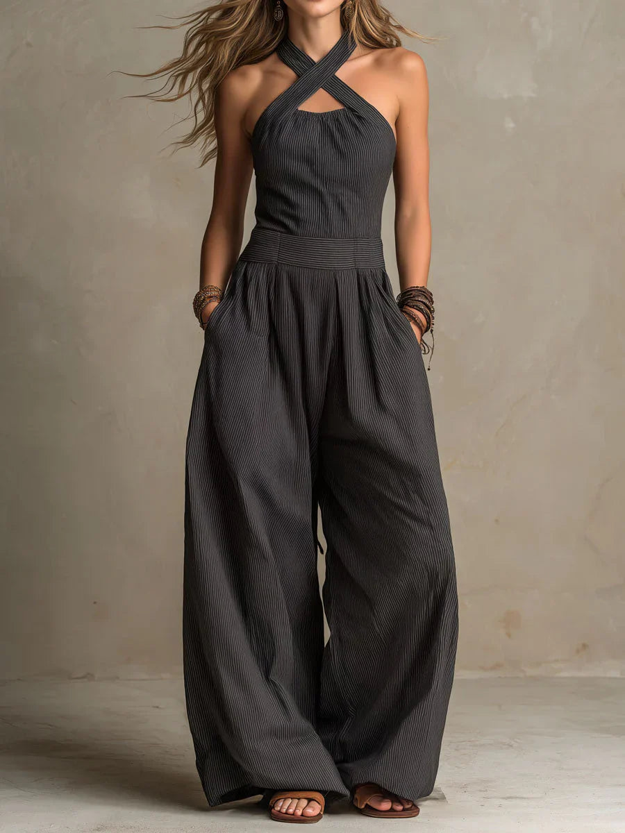 Esmée - Effortless Linen Blend Jumpsuit