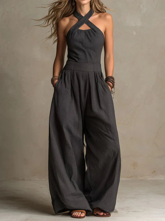 Esmée - Effortless Linen Blend Jumpsuit