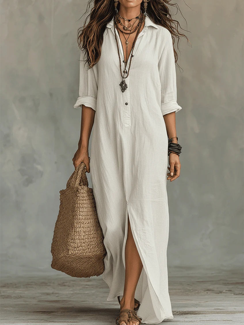 Evora - Flowy Oversized Maxi Dress