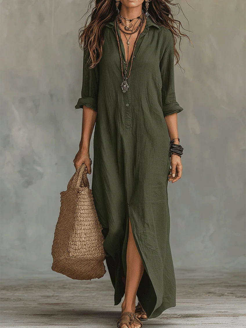 Evora - Flowy Oversized Maxi Dress