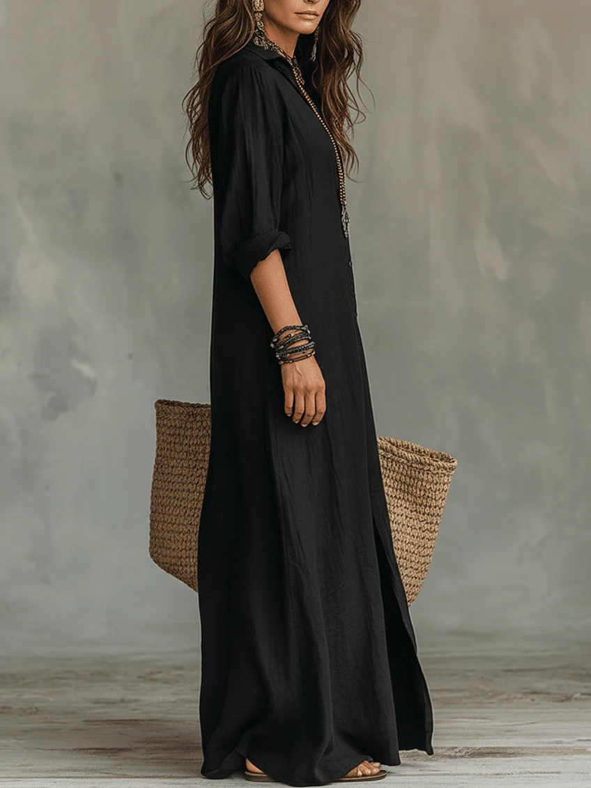 Evora - Flowy Oversized Maxi Dress