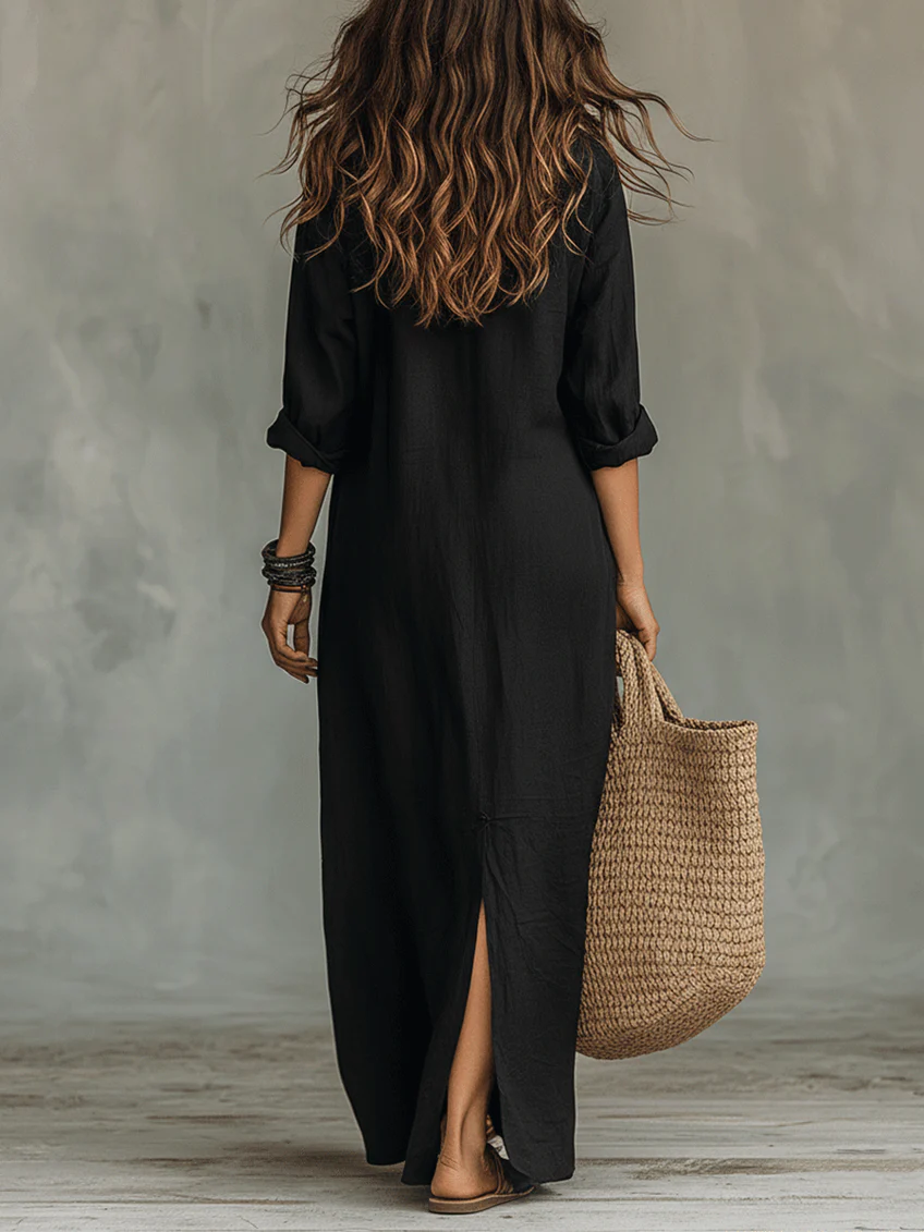 Evora - Flowy Oversized Maxi Dress