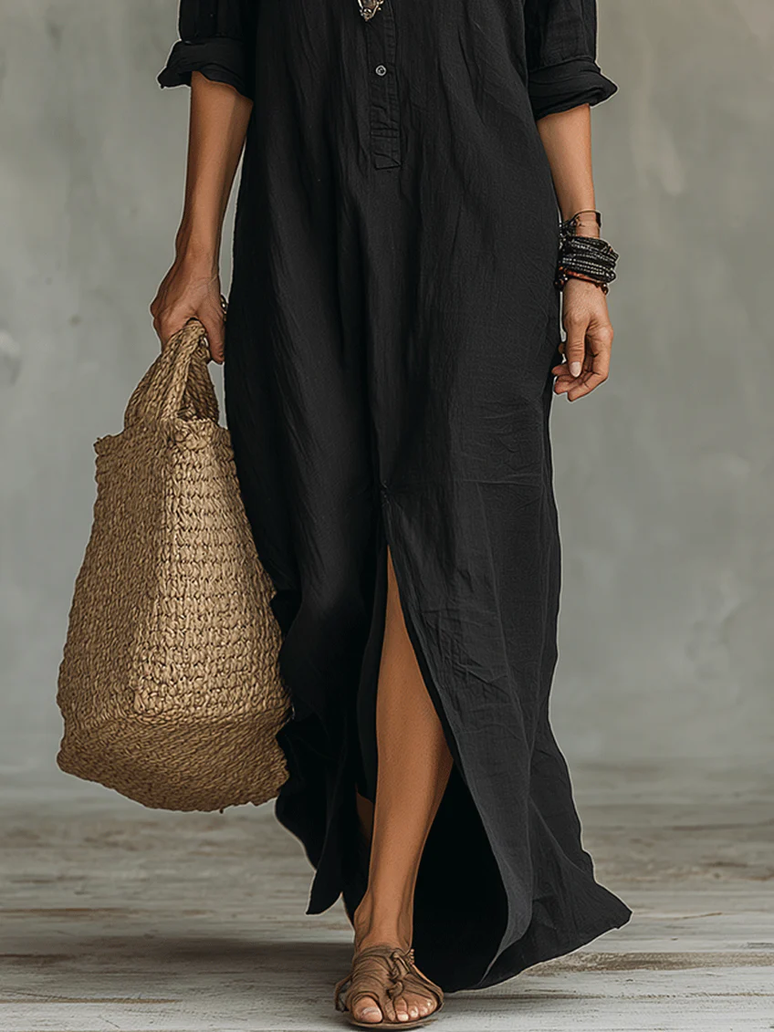 Evora - Flowy Oversized Maxi Dress