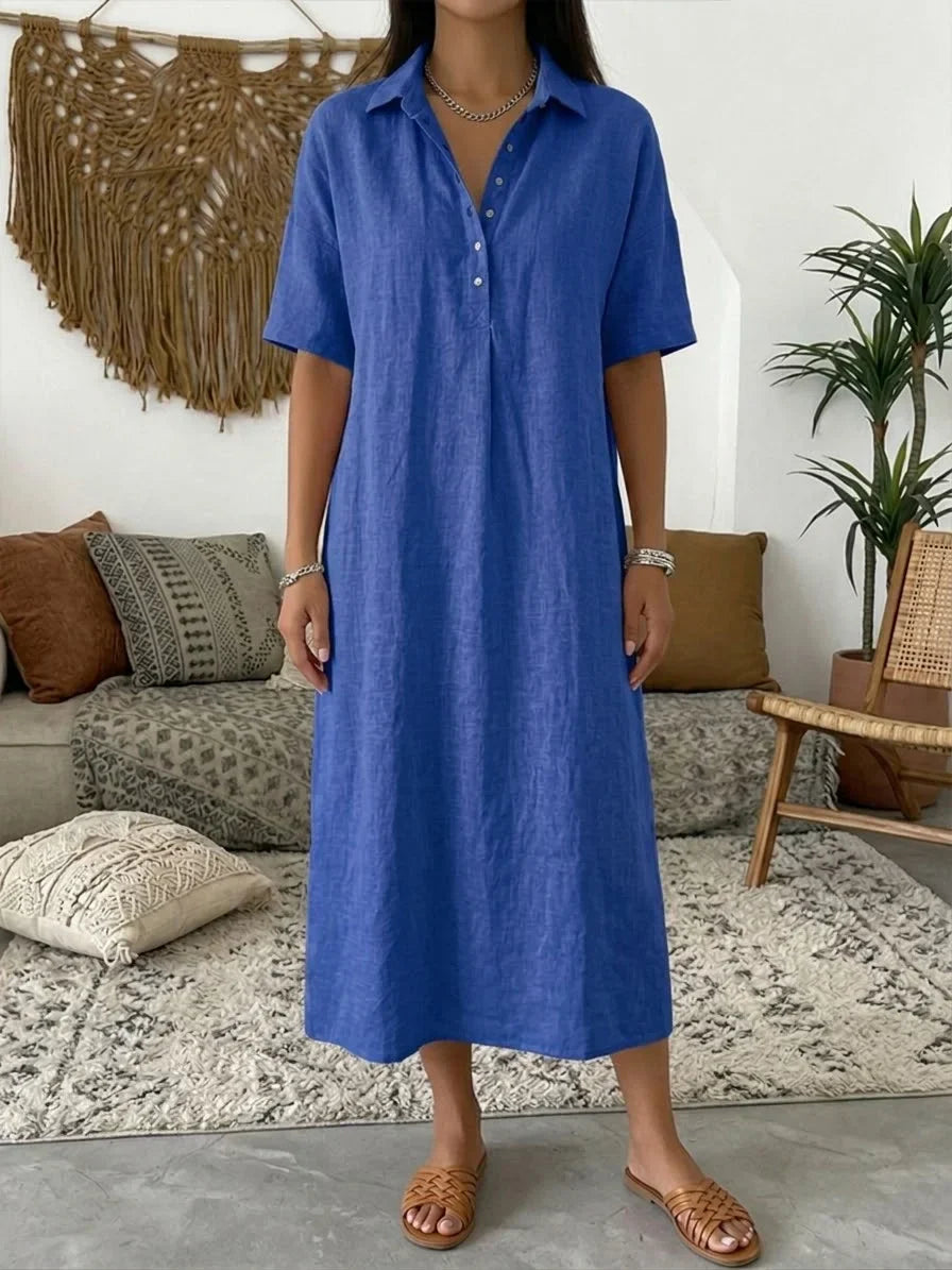 Briar - Polo Collar Casual Dress