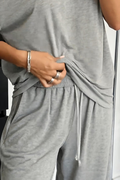Rhea - Off-shoulder two-piece set
