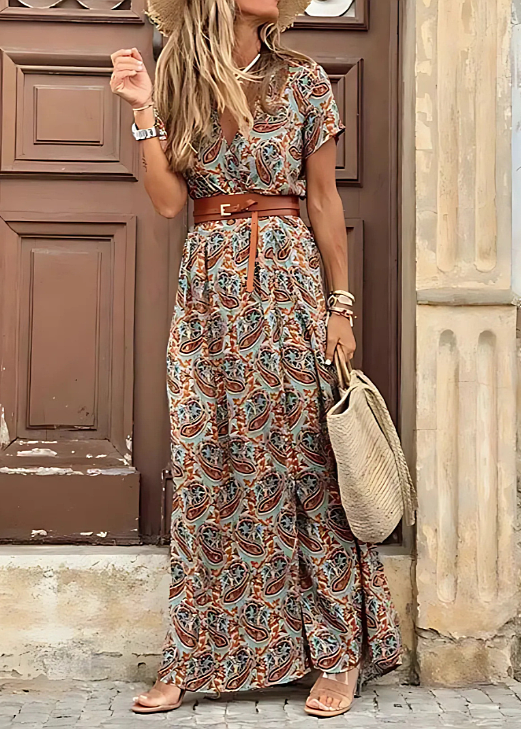 Emilia Button Down Maxi Dress
