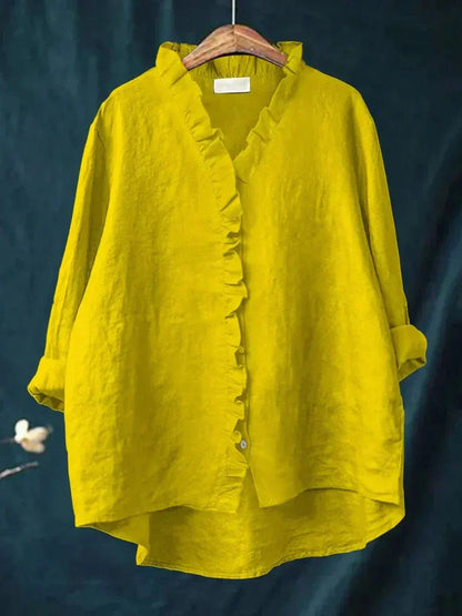 Women's Summer Blouse — Lightweight Breathable Patterned Blouse