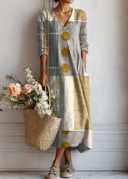 Isolde - Bohemian Autumn Dress