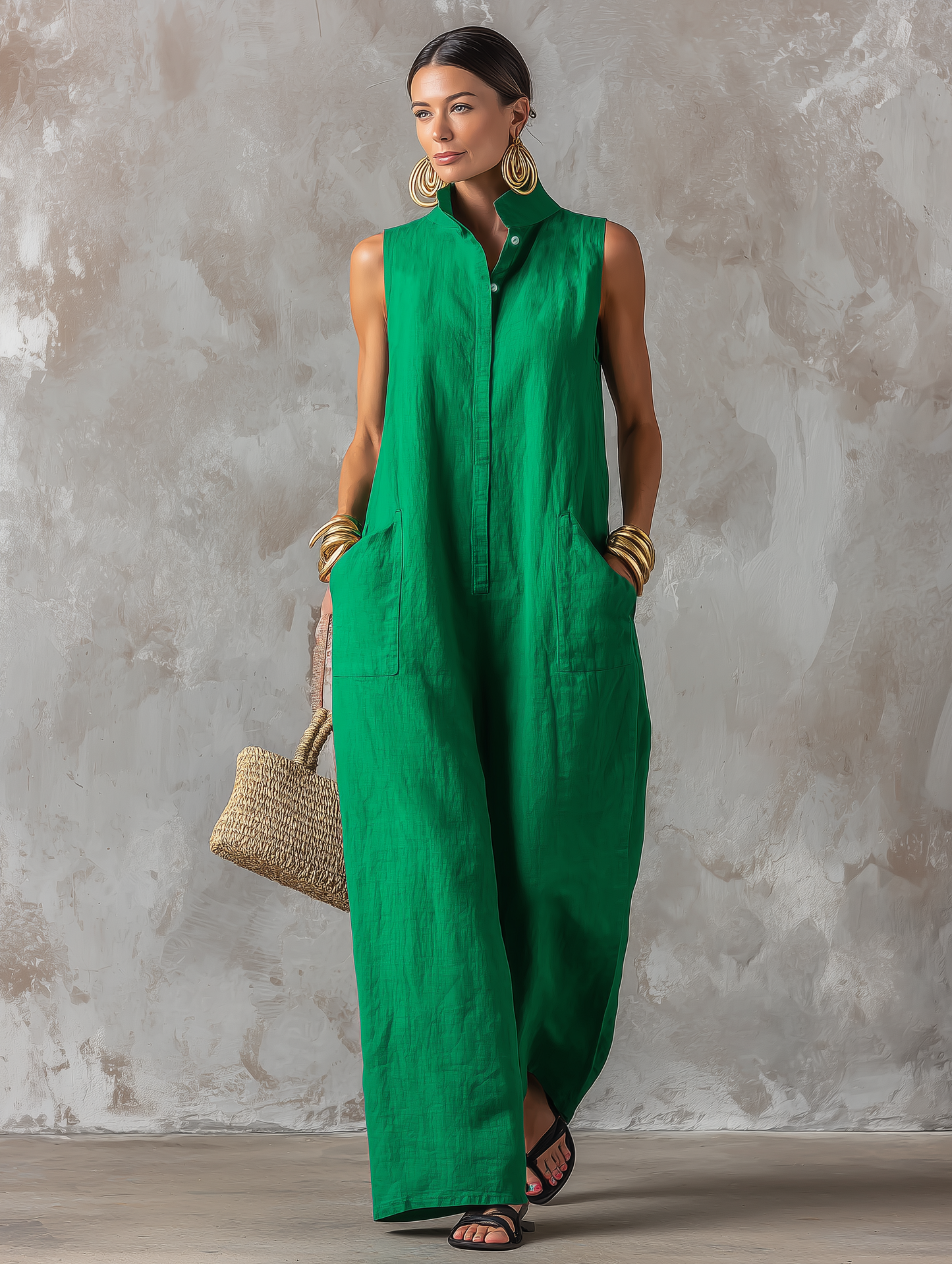 Juliette - Elegant sleeveless jumpsuit