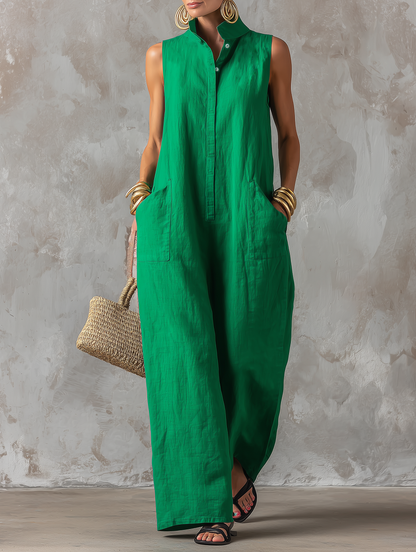Juliette - Elegant sleeveless jumpsuit