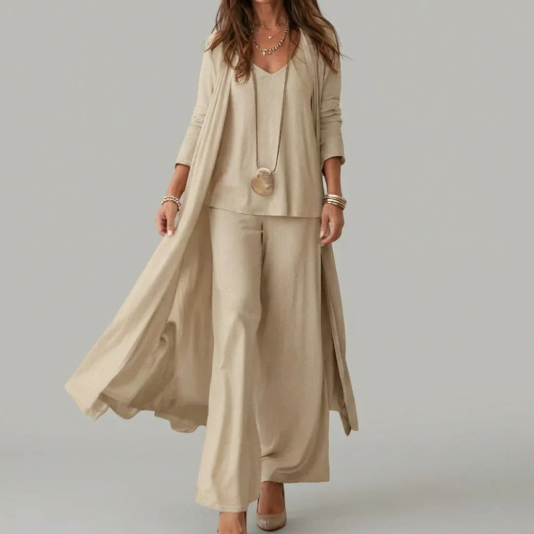 Kaelen - Comfortable Three-Piece Set