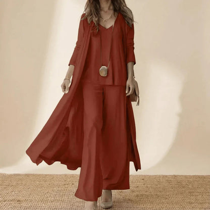 Kaelen - Comfortable Three-Piece Set