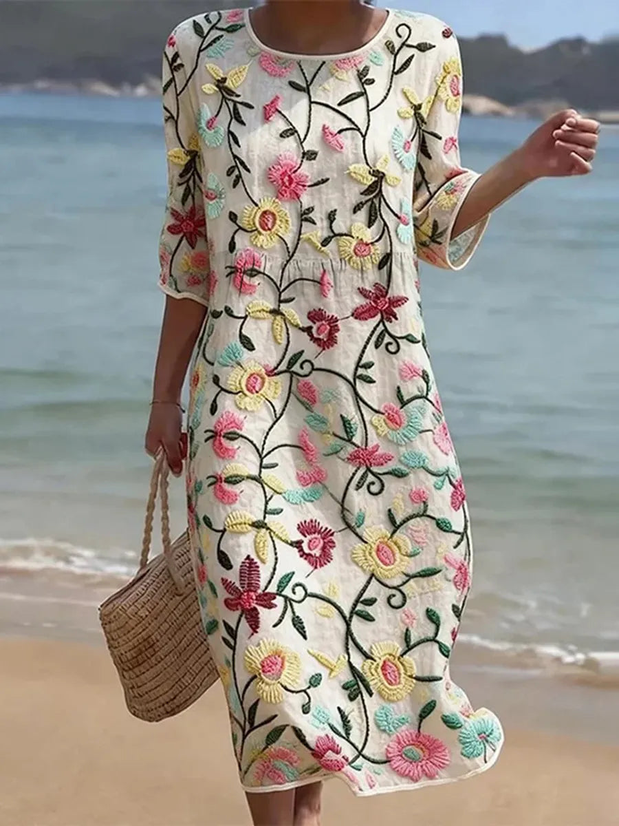 Lyra - Radiant Floral Sundress