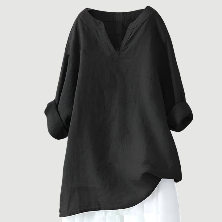 Women's Airy Lightweight Shirt – Relaxed Long-Sleeve Blouse for Everyday Wear 6