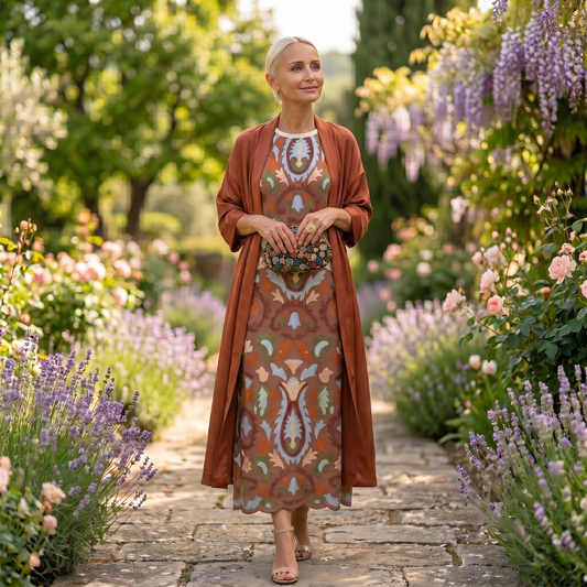 Maeve - Elegant Printed Dress
