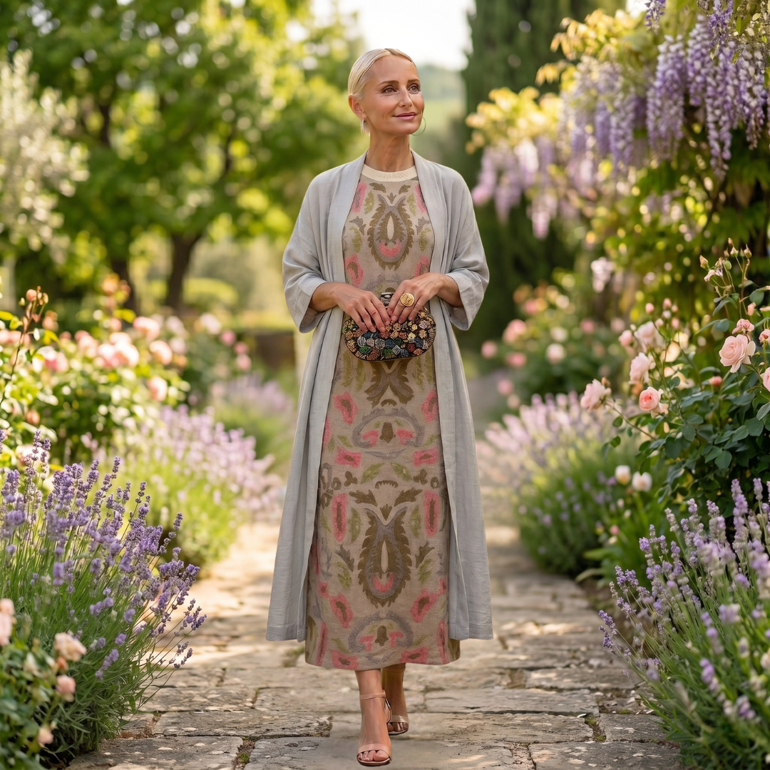 Maeve - Elegant Printed Dress