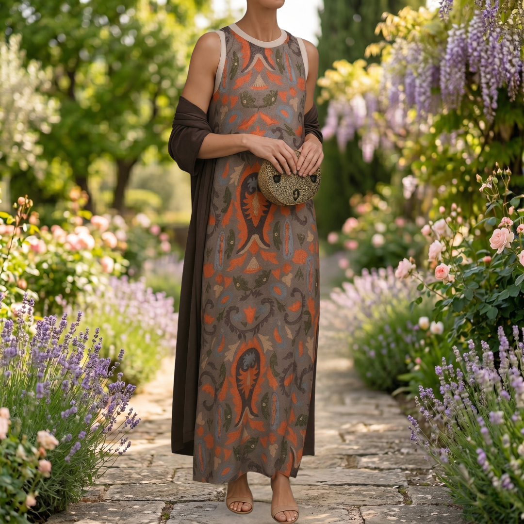 Maeve - Elegant Printed Dress