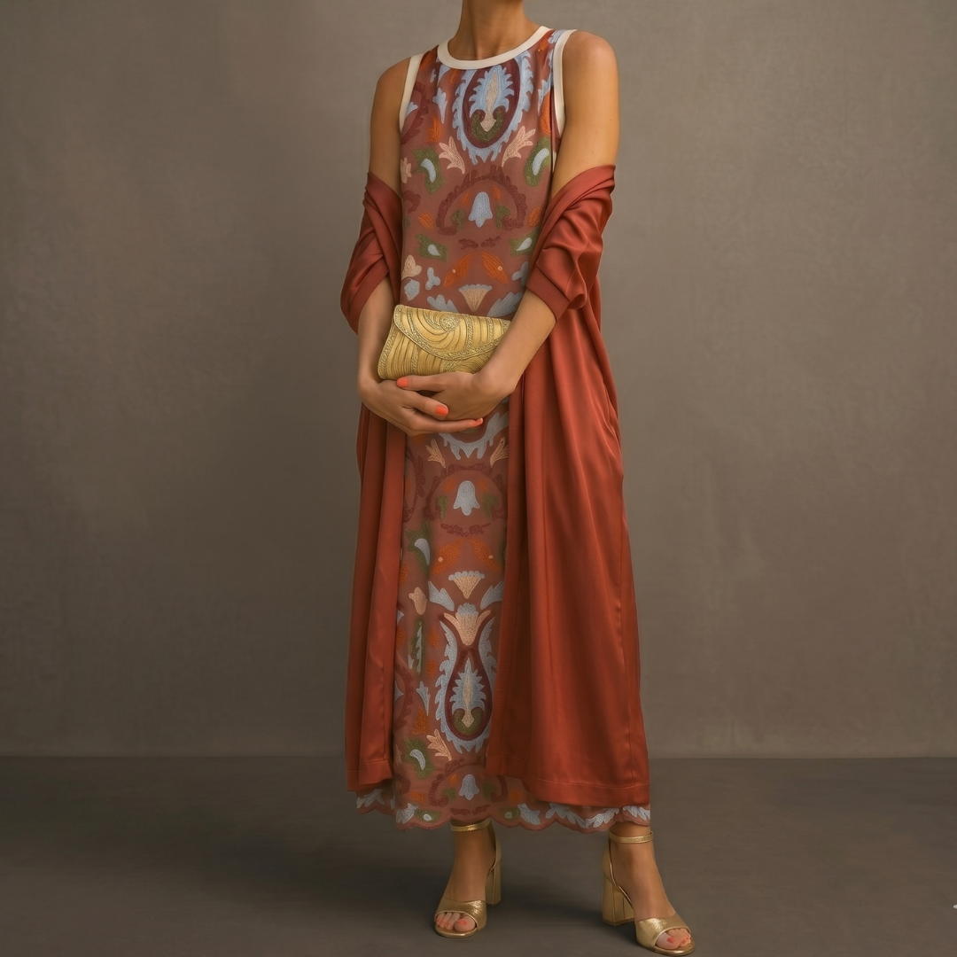 Maeve - Elegant Printed Dress