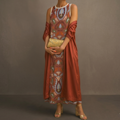 Maeve - Elegant Printed Dress